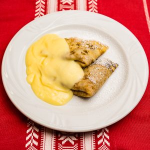 Almás palacsinta vanília sodóval
